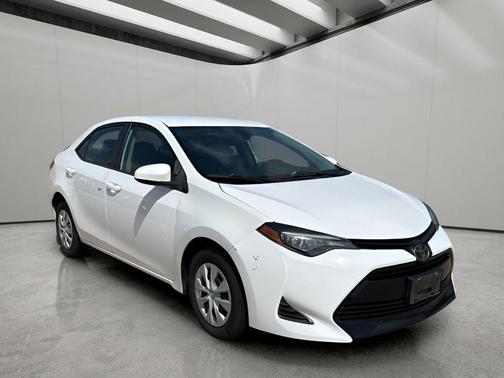 Super White 2019 Toyota Corolla L