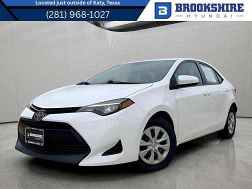 Super White 2019 Toyota Corolla L