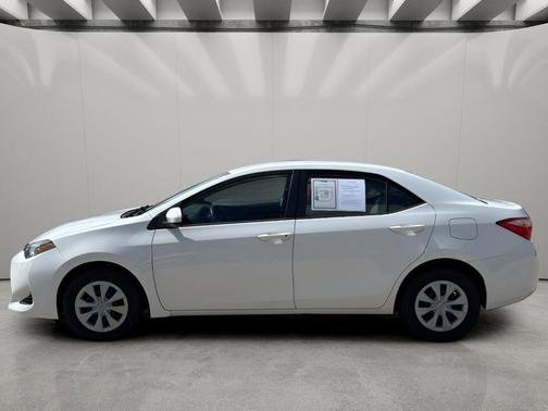 Super White 2019 Toyota Corolla L