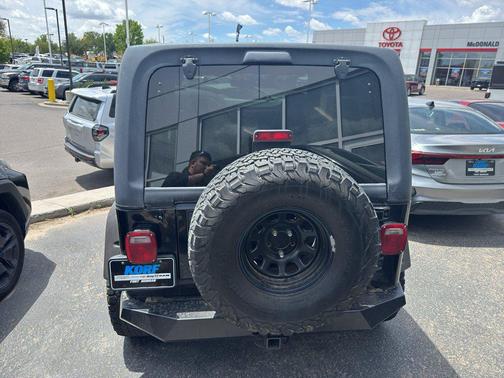 Black 2001 Jeep Wrangler SE