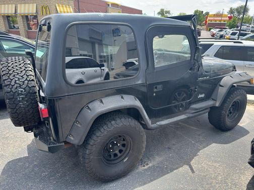 Black 2001 Jeep Wrangler SE