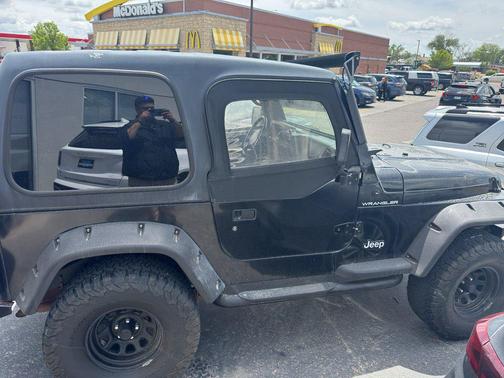 Black 2001 Jeep Wrangler SE