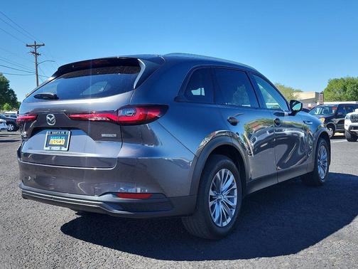 Machine Gray Metallic 2025 Mazda CX-90 3.3 Turbo Preferred