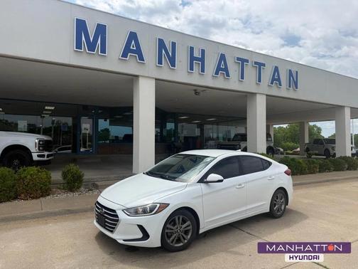 Quartz White Pearl 2018 Hyundai ELANTRA SEL