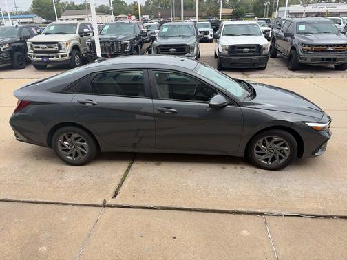 Ecotronic Gray 2024 Hyundai ELANTRA SEL