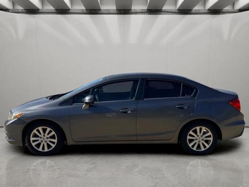 Gray 2012 Honda Civic EX