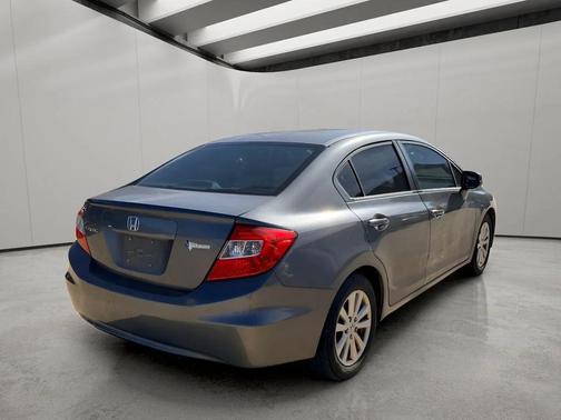 Gray 2012 Honda Civic EX