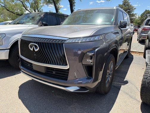 Anthracite Gray 2025 INFINITI QX80 PURE AWD