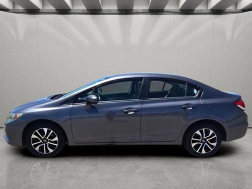 Gray 2014 Honda Civic EX