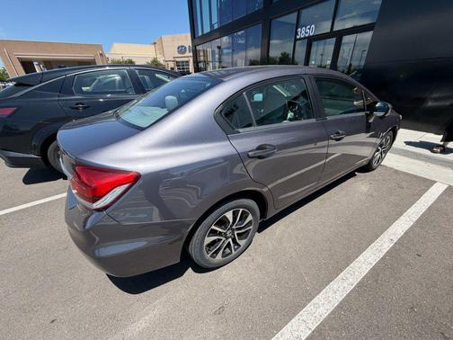 Gray 2014 Honda Civic EX