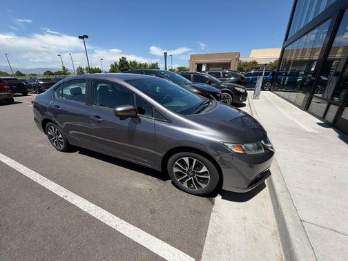 Gray 2014 Honda Civic EX