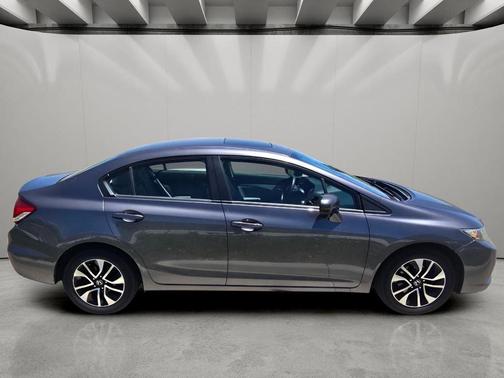 Gray 2014 Honda Civic EX