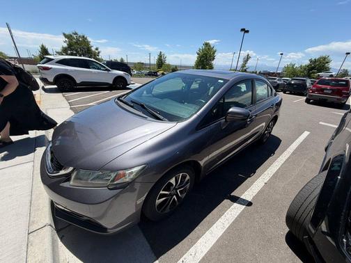 Gray 2014 Honda Civic EX