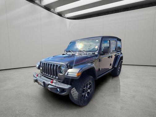 Granite Crystal Metallic Clearcoat 2018 Jeep Wrangler Unlimited Rubicon