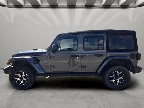 Granite Crystal Metallic Clearcoat 2018 Jeep Wrangler Unlimited Rubicon