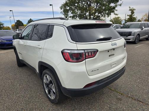 White Clearcoat 2019 Jeep Compass Limited