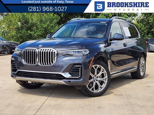 Arctic Gray Metallic 2019 BMW X7 xDrive40i
