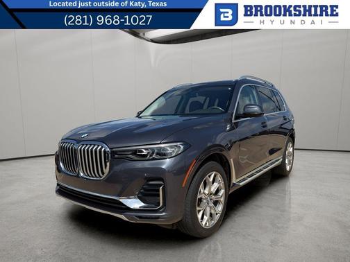 Arctic Gray Metallic 2019 BMW X7 xDrive40i
