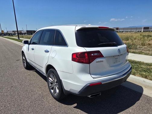 Aspen White Pearl 2011 Acura MDX 3.7L