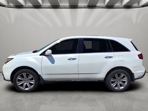 Aspen White Pearl 2011 Acura MDX 3.7L