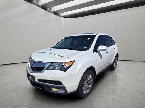 Aspen White Pearl 2011 Acura MDX 3.7L