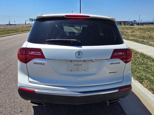 Aspen White Pearl 2011 Acura MDX 3.7L
