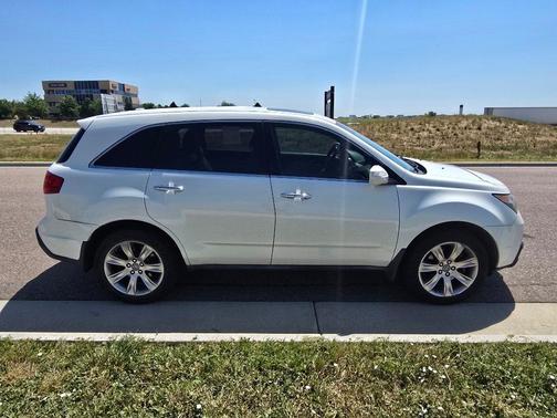 Aspen White Pearl 2011 Acura MDX 3.7L