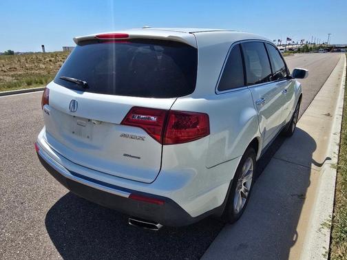Aspen White Pearl 2011 Acura MDX 3.7L