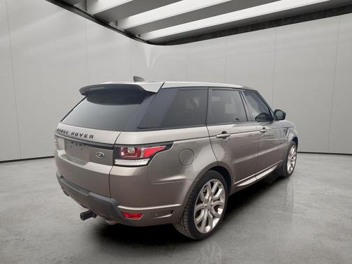 Silver 2017 Land Rover Range Rover Sport 5.0L Supercharged Autobiography