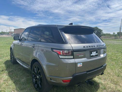 Silver 2017 Land Rover Range Rover Sport 5.0L Supercharged Autobiography
