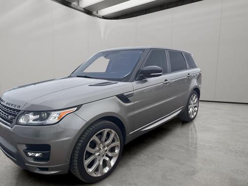 Silver 2017 Land Rover Range Rover Sport 5.0L Supercharged Autobiography