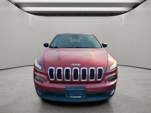 Deep Cherry Red Crystal Pearlcoat 2015 Jeep Cherokee Sport