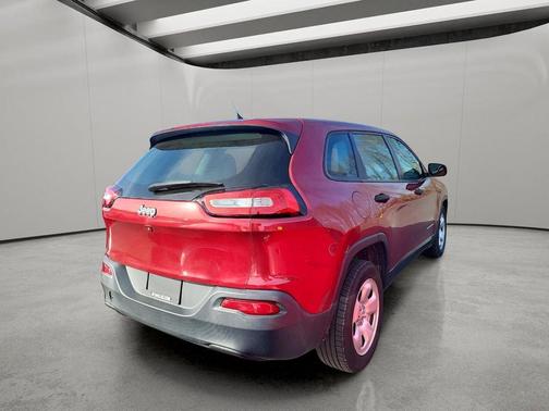 Deep Cherry Red Crystal Pearlcoat 2015 Jeep Cherokee Sport