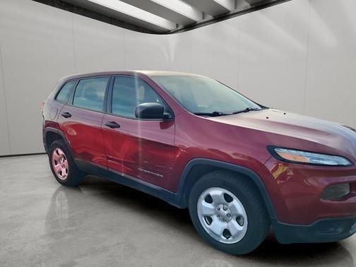 Deep Cherry Red Crystal Pearlcoat 2015 Jeep Cherokee Sport