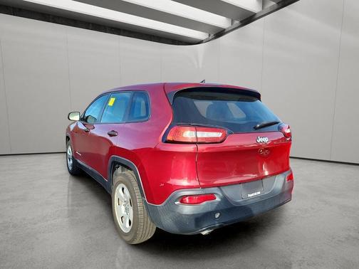 Deep Cherry Red Crystal Pearlcoat 2015 Jeep Cherokee Sport