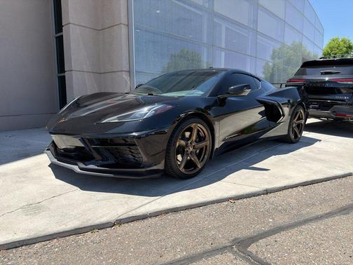 Black 2022 Chevrolet Corvette Stingray w/1LT