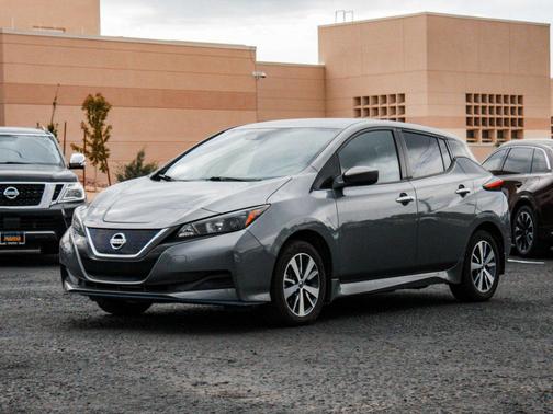 Gun Metallic 2021 Nissan Leaf S PLUS 62 kWh