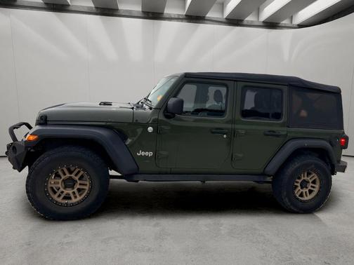 Sarge Green Clearcoat 2020 Jeep Wrangler Unlimited Sport
