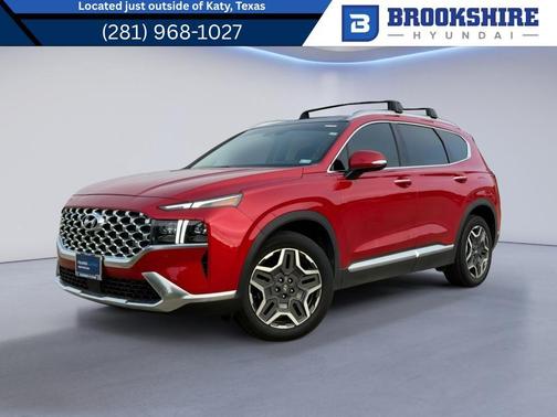 Calypso Red 2023 Hyundai SANTA FE Limited