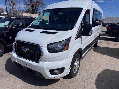 OXFORD WHITE 2025 Ford Transit-350 XLT