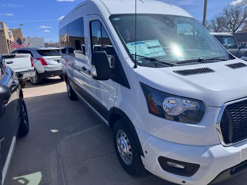 OXFORD WHITE 2025 Ford Transit-350 XLT