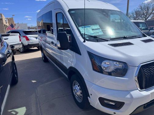 OXFORD WHITE 2025 Ford Transit-350 XLT