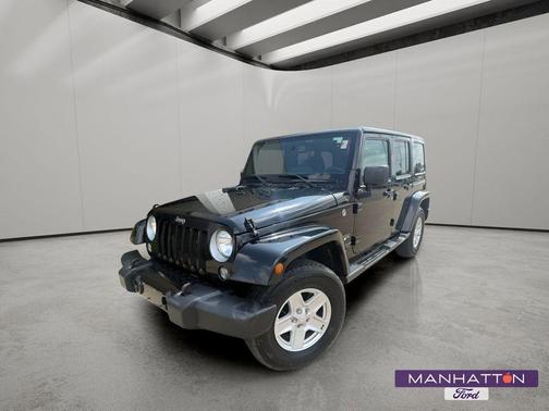 Black 2016 Jeep Wrangler Unlimited Sahara