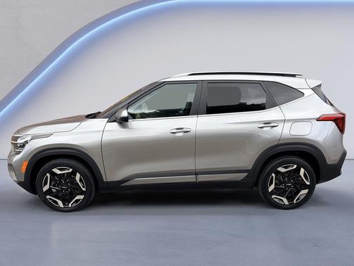 Steel Gray 2024 Kia Seltos SX Turbo