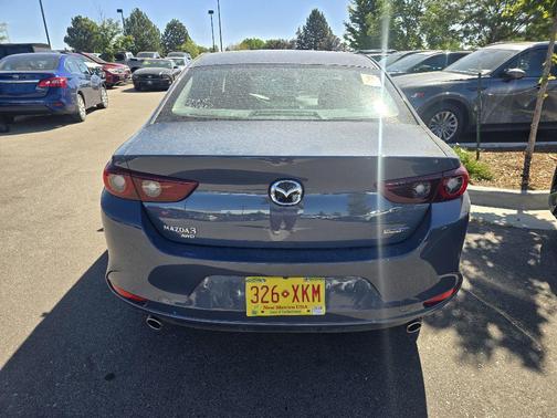 Polymetal Gray Metallic 2025 Mazda Mazda3 AWD