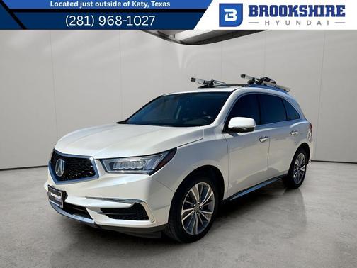 White Diamond Pearl 2018 Acura MDX 3.5L w/Technology Package