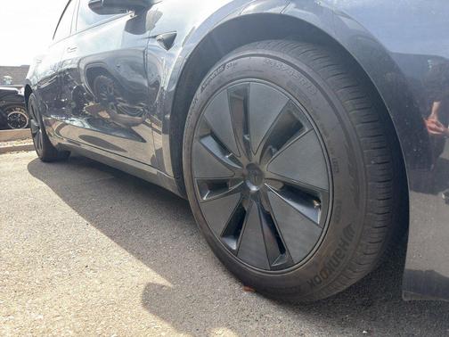 Stealth Grey 2025 Tesla Model 3 Long Range