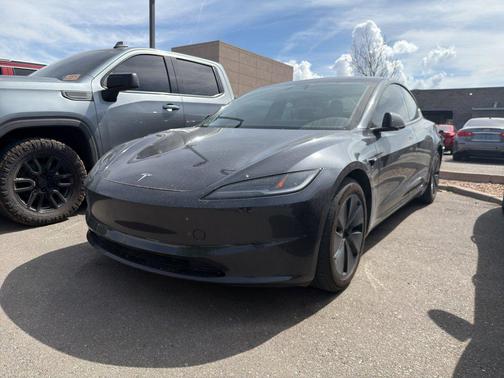 Stealth Grey 2025 Tesla Model 3 Long Range