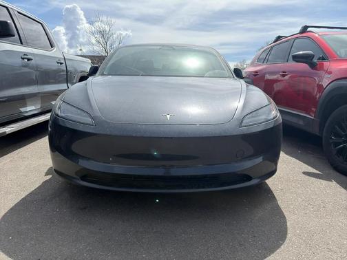 Stealth Grey 2025 Tesla Model 3 Long Range