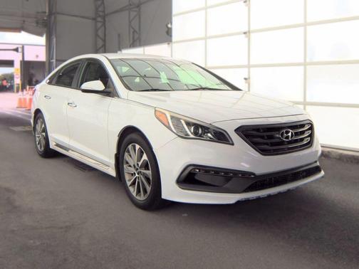 Quartz White Pearl 2016 Hyundai SONATA Sport